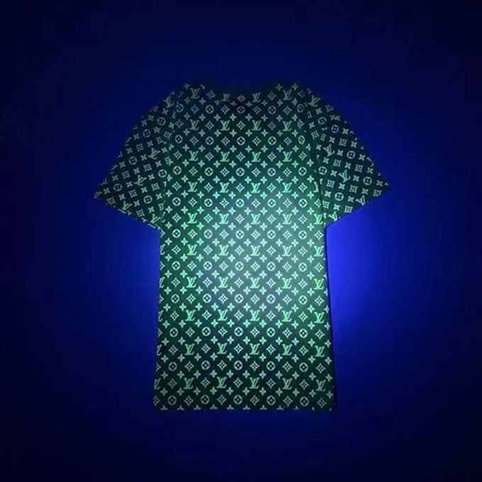 louis vuitton luminous all over monogram short sleeve t-shirt